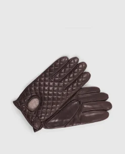 Handschuhe mit Karomuster