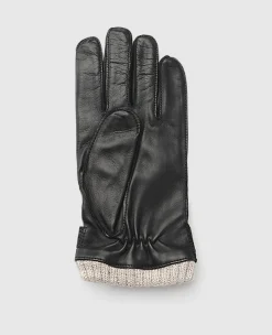 Lederhandschuhe mit Bund